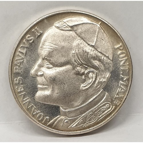 ITALY 1983 ... VATICAN CITY MEDAL ... POPE JOHN PAUL II ... IN CASE ...