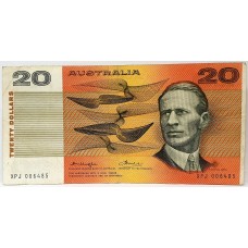 Australia 1976...Twenty Dollar Banknote...Error
