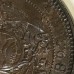 ARGENTINA 1893 . TWO 2  CENTAVOS COIN . ERROR . ADDITIONAL STAMPING and EXTRA LETTERS