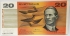 AUSTRALIA 1968 . TWENTY 20 DOLLAR BANKNOTE . PHILLIPS/WHEELER