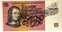 AUSTRALIA 1967 . FIVE 5 DOLLAR BANKNOTE . COOMBS/RANDALL