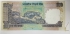 INDIA 1996 . ONE HUNDRED 100 RUPEES BANKNOTE . ERROR . MISCUT WITH FLAP