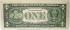 UNITED STATES OF AMERICA 1985 . ONE 1 DOLLAR BANKNOTE . ERROR . MISSING SEALS and SERIALS