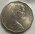 AUSTRALIA 1970 . FIFTY 50 CENTS COIN . CAPTAIN COOK