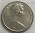 AUSTRALIA 1977 . TWENTY 20 CENTS COIN . PLATYPUS