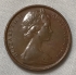 AUSTRALIA 1968 . TWO 2 CENTS COIN . FRILLED NECK LIZARD