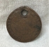 PORTUGAL 1757 . TEN 10 REIS COIN . HOLEY . NO COUNTER STAMP