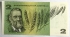 AUSTRALIA 1966 . TWO 2 DOLLARS BANKNOTE . COOMBS/WILSON