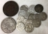AUSTRALIA MIXED COINS . SILVER AND COPPER COINS . FINE TO aUNCIRCULATED
