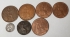 GREAT BRITAIN  UK ENGLAND 1800 - 1900 . MIXED COINS . SOME HOLED