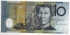 AUSTRALIA 1998 . TEN 10 DOLLARS BANKNOTE . MacFARLANE/EVANS . RADAR SERIALS