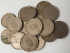 HONG KONG . FIVE 5 DOLLAR COINS . 17 COINS . KEY DATE . UNCHECKED BY US