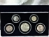 UNITED STATES OF AMERICA . FIVE 5 COIN SET . AMERICAN COINAGE OF WORLD WAR II . GENUINE