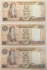CYPRUS 2004 . ONE 1 POUND BANKNOTES . CONSECUTIVE TRIO . GEM UNCIRCULATED