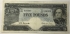 AUSTRALIA 1954 . FIVE 5 POUNDS BANKNOTE . COOMBS/WILSON . FIRST PREFIX TA00