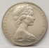 AUSTRALIA 1981 . TWENTY 20  CENTS COIN . VARIETY . 3 1/2 CLAW WITH BAG MARKS