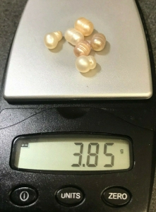PEARLS, FRESHWATER, BAROQUE LOOSE BEADS . 10mm x 8mm
