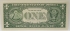 UNITED STATES OF AMERICA 2001 . ONE 1 DOLLAR BANKNOTE . STAR NOTE