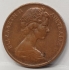 AUSTRALIA 1968? . ONE 1 CENT COIN . ERROR . NO DATE . LOW MINTAGE