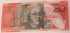 AUSTRALIA 1994 . TWENTY 20 DOLLARS BANKNOTE . SPECIMEN . POLYMER