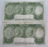 AUSTRALIA 1961 . ONE 1 POUND BANKNOTE . COOMBS/WILSON . CONSECUTIVE PAIR