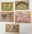 GERMANY 1920 . TEN 10 - SIXTY 60 HELLER . MILITARY BANKNOTES