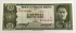 BOLIVIA 1962 . TEN 10 PESOS BOLIVIANOS BANKNOTE . ERROR . MIS-MATCHED NUMBERS