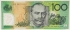 AUSTRALIA 1998 . ONE HUNDRED 100 DOLLARS BANKNOTE . EVANS/MacFARLANE . LAST PREFIX CF98
