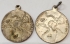 AUSTRALIA 1945 . WWII VICTORY PEACE MEDALS . TWO 2 MEDALS