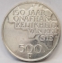 BELGIUM 1980 . FIVE HUNDRED 500 FRANCS COIN