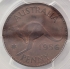 AUSTRALIA 1956 M . ONE 1 PENNY . PCGS PR64BN