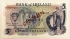 IRELAND 1979 . ONE 1 - ONE HUNDRED 100 POUNDS BANKNOTES . SPECIMEN
