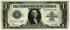 UNITED STATES OF AMERICA 1923 . ONE 1 DOLLAR BANKNOTE . SILVER CERTIFICATE