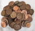 AUSTRALIA 1966 ONWARDS . ONE 1 AND TWO 2 CENTS . OVER 400grams . ALL COPPER COINS